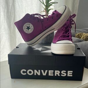 Converse Platform High Top - suede- Quantum Violet